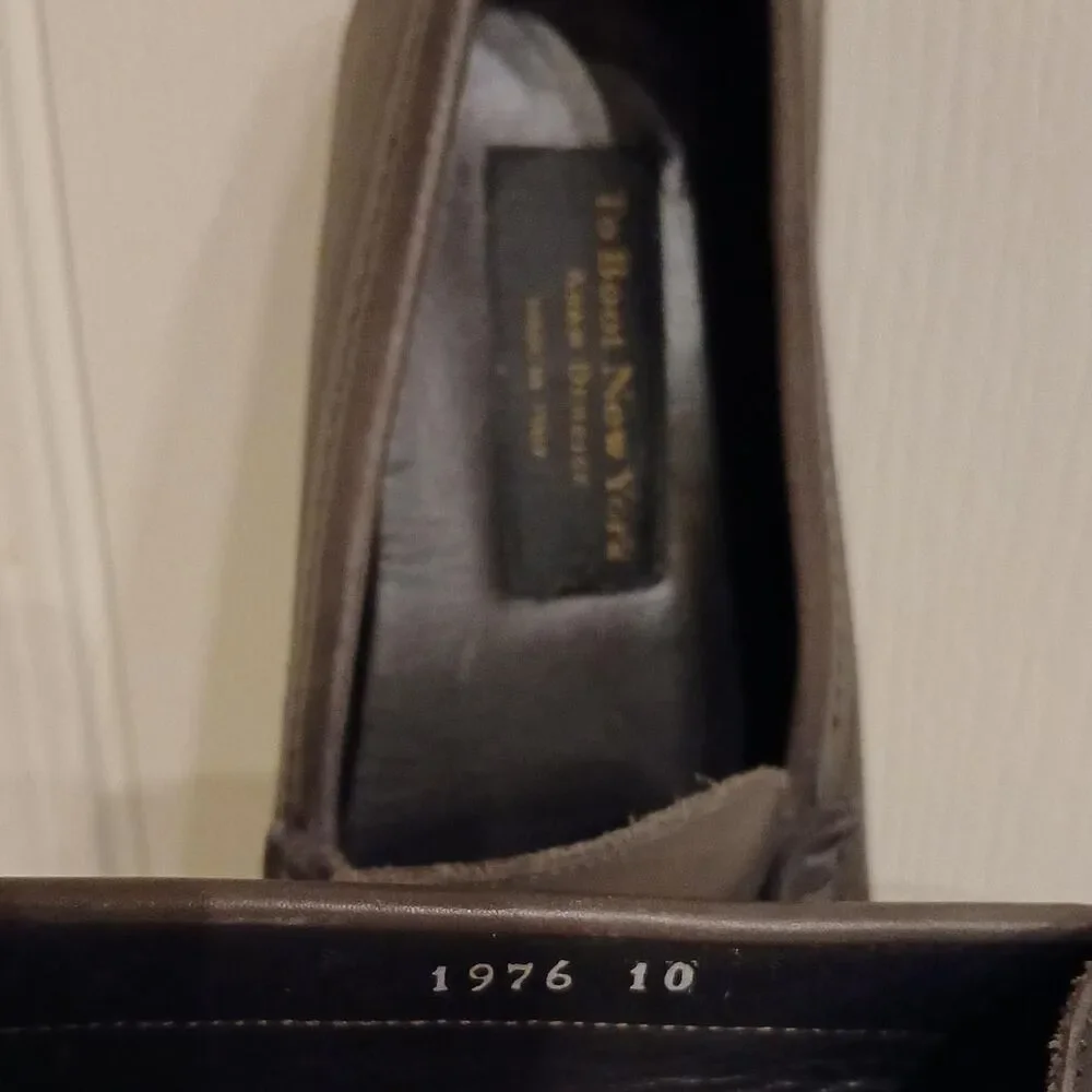 Gray Italian Leather Bit Driver Loafers by To Boot New York Adam 10 Old Money